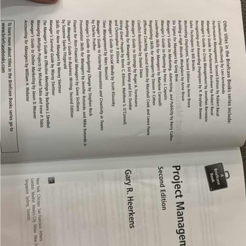 Project Management Book Set - Picture 3 of 3